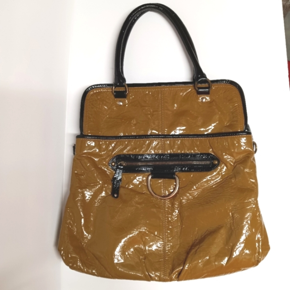 Hayden-Harnett x Disney Large Vintage Patent Leather Bag